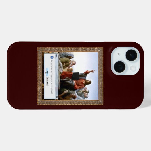 Cyber Sermon Funny Case-Mate iPhone Hülle (Rückseite (Horizontal))