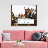 Cyber Sermon Funny Leinwanddruck (Insitu (Wohnzimmer))