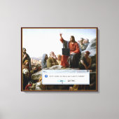 Cyber Sermon Funny Leinwanddruck (Vorderseite)
