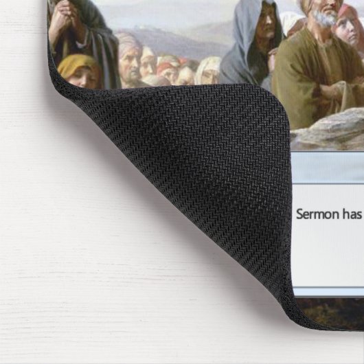 Cyber Sermon Funny Mousepad (Ecke)