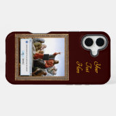 Cyber Sermon Funny Personalisiert iPhone Hülle (Rückseite (Horizontal))