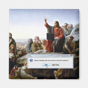 Cyber Sermon Magnet