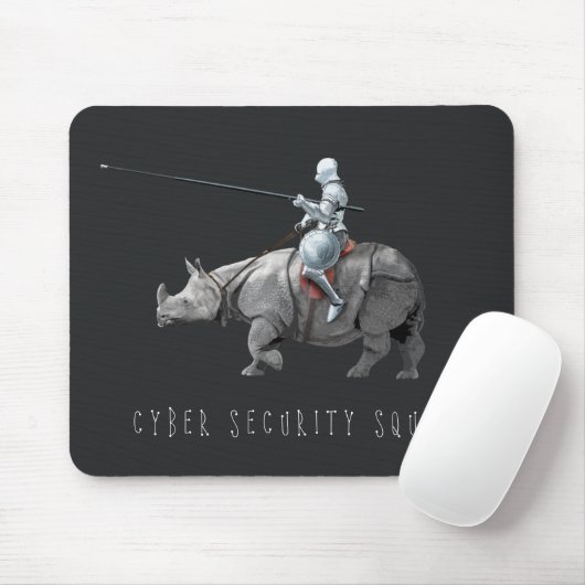 Cyber-Sicherheit Squad Rüstung Schild Ritter Nasho Mousepad (Mit Mouse)