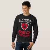 Cyber-Sicherheits-Rot-Team für alle Computer-Fans Sweatshirt (Vorne ganz)