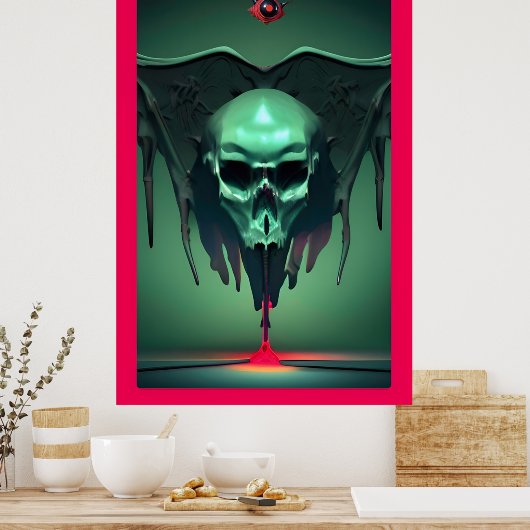 Cyber-Sigil of Dracula's New Coders Poster (Küche)