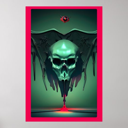 Cyber-Sigil von Draculas neuen Codierern Poster (Vorne)