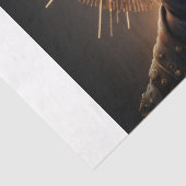 Cyber Skull Symphony Decoupage Seidenpapier (Detail)