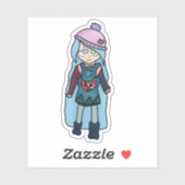 Cyber Snow Aufkleber (Blatt)