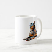 Cyber Sphinx Guardian Kaffeetasse (VorderseiteRechts)