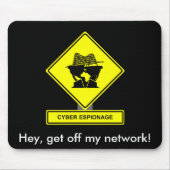 Cyber-Spionage Mousepad (Vorne)
