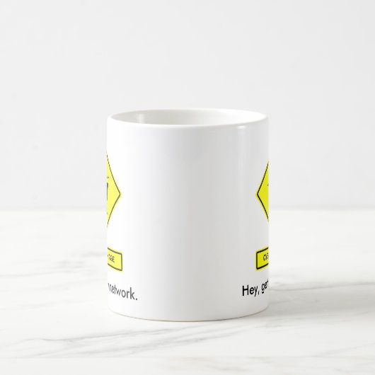 Cyber-Spionage-Tasse Kaffeetasse (Mittel)