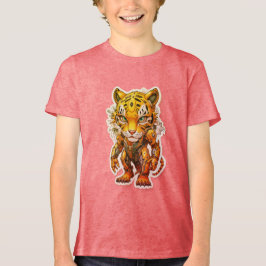 Cyber Stripes Unisex Tri-Blend Shirt