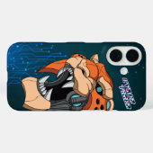 Cyber Tiger | Case-Mate iPhone Hülle (Rückseite (Horizontal))