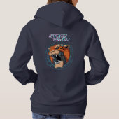 Cyber Tiger | Frauen Hoodie (Rückseite)