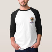Cyber Tiger | Herren-3/4-Sieb-Raglan T-Shirt (Vorderseite)
