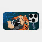Cyber Tiger | iPhone Hülle (Rückseite (Horizontal))