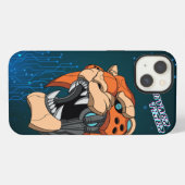 Cyber Tiger | iPhone Hülle (Rückseite (Horizontal))