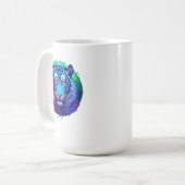 Cyber-Tiger Kaffeetasse (Vorderseite Links)