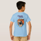 Cyber Tiger | Kinder T-Shirt (Schwarz voll)