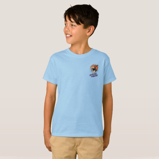 Cyber Tiger | Kinder T-Shirt (Vorne ganz)