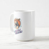Cyber Tiger | Klassische Tasse #15 (Vorderseite Links)