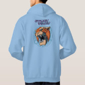 Cyber Tiger | Männer Hoodie (Rückseite)