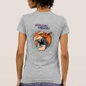 Cyber Tiger | Slim Fit T-Shirt (Rückseite)
