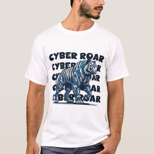Cyber Tiger T-Shirt (Vorderseite)