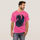 Cyber Tiger - Wächter des Neon Realms T-Shirt (Vorne ganz)