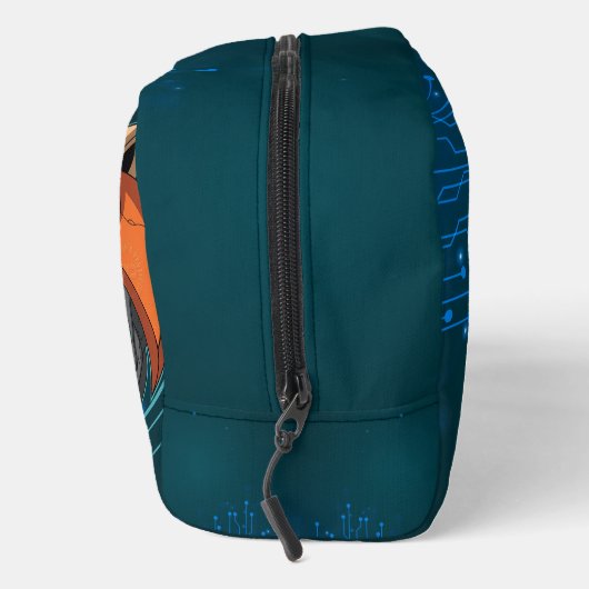 Cyber Tiger | Waschbeutel (Rechts)