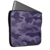 Cyber Traube Monocolor Camouflage Laptopschutzhülle (Vorne Rechts)