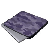 Cyber Traube Monocolor Camouflage Laptopschutzhülle (Vorne Knopf)