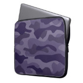 Cyber Traube Monocolor Camouflage Laptopschutzhülle (Vorderseite Links)