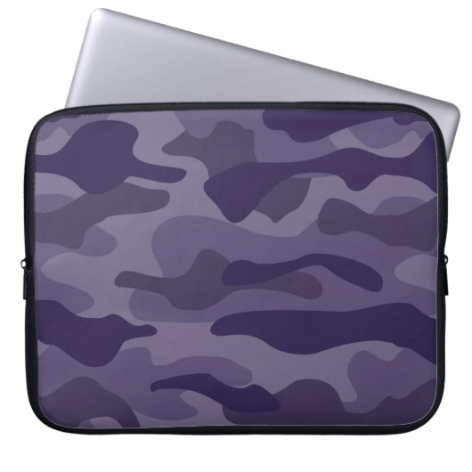 Cyber Traube Monocolor Camouflage Laptopschutzhülle (Vorderseite)