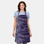 Cyber Traube Monocolor Camouflage Schürze (Getragen)