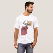 Cyber Traumlandschaft T-Shirt (Vorne ganz)