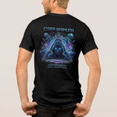 Cyber Tri-Blend Shirt (Rückseite)