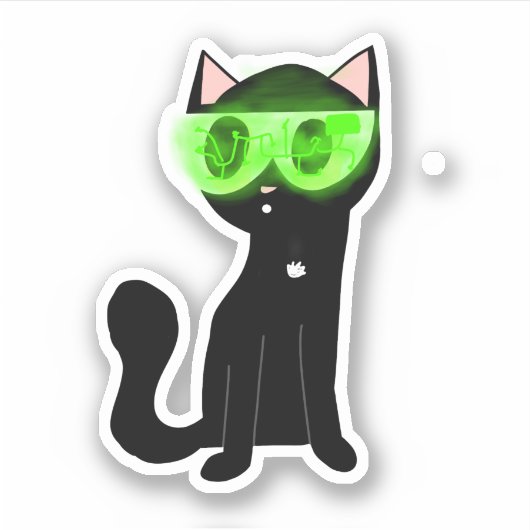 Cyber Troy Aufkleber (Vorderseite)