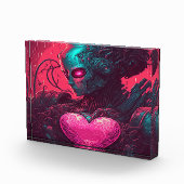 "Cyber Valentine" Design der Cybernetischen Frau Fotoblock (Rechts)