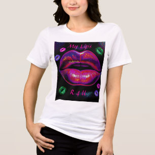 Cyber Venus Lips - Meine Lippen R 4 U Tri-Blend Shirt