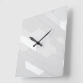 Cyber Wall Quadratische Wanduhr (Winkel)