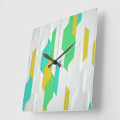Cyber Wall Square Wall Clock Quadratische Wanduhr (Winkel)