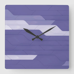 Cyber Wall Square Wall Clock Quadratische Wanduhr