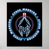 CYBER WARRIOR ABZEICHEN SIEGEL POSTER (Vorne)