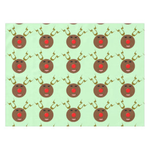 Cyber-Weihnachts-Rentier-Tischdecke Tischdecke