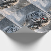 Cyber-Wildlife-Design de Geschenkpapier (Ecke)