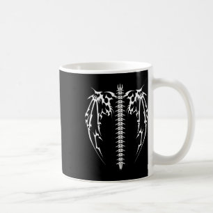 Cyber Wings Tattoo Style Art Robotic Celtic Raven Kaffeetasse