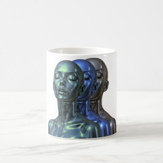 Cyber Women Aligned Kaffeetasse (Mittel)