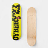 CYBER Y2K 7 3/4" Skateboard Deck (Vorderseite)