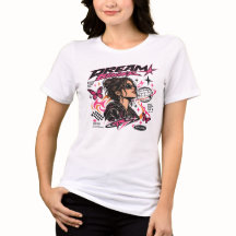 Cyber Y2K Träume größer Streetwear Grafik T-Shirt